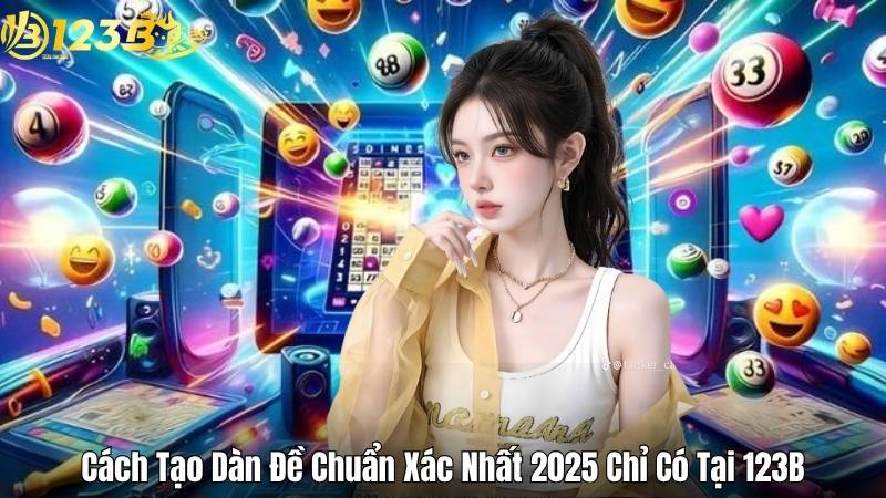 Cách Tạo Dàn Đề Chuẩn Xác Nhất 2025 Chỉ Có Tại 123B